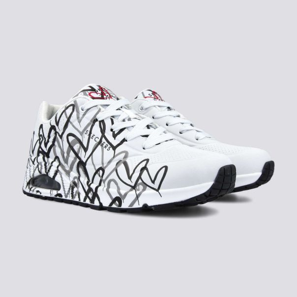 SKECHERS Patike uno spread the love w - 155507-WBGY