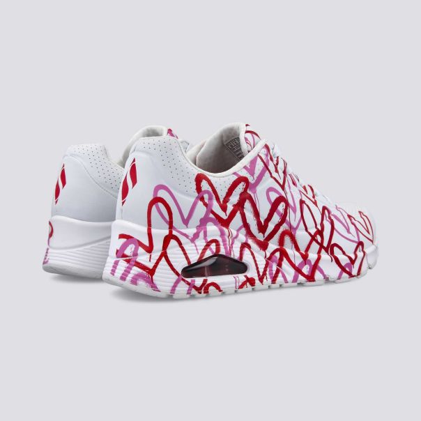 SKECHERS Patike uno spread the love w - 155507-WRPK