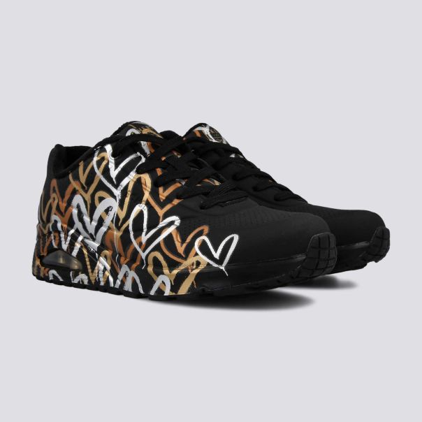 SKECHERS Patike Uno Gold W - 155523-BKGD