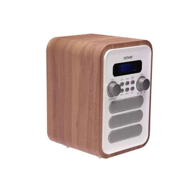 DENVER Radio sat DAB-48 RADIO FM WHITE - 155830