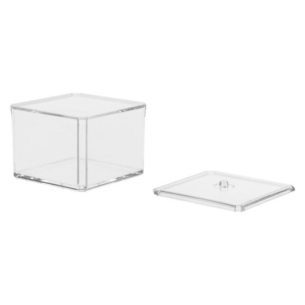 FIVE Kutija za vatu 2/1 Selena 9,4X9,4X10 cm prozirna - 155906