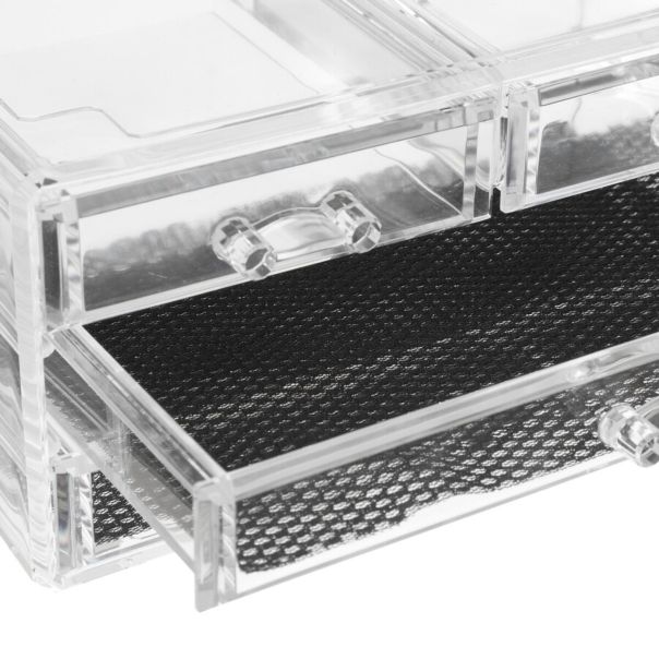 FIVE Kutija za nakit 4/1 Selena 23,8X10,8X15,3 cm prozirna - 155918