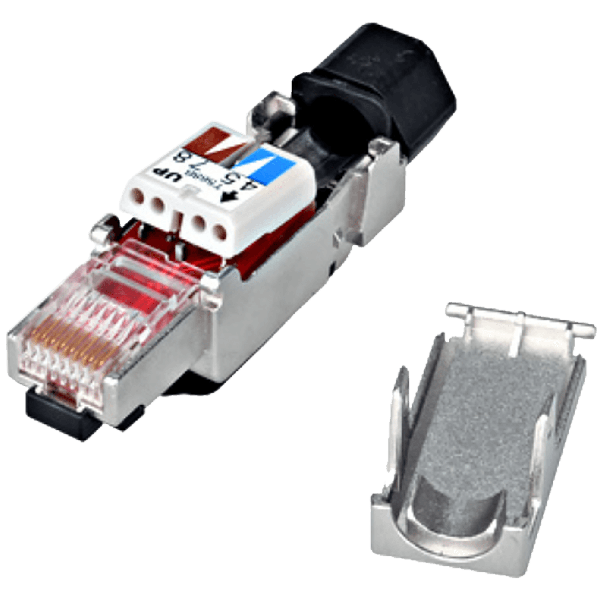 Schrack Modularni RJ45 utikač za instalacione kablove - HSISR6SI3A - EP2924719