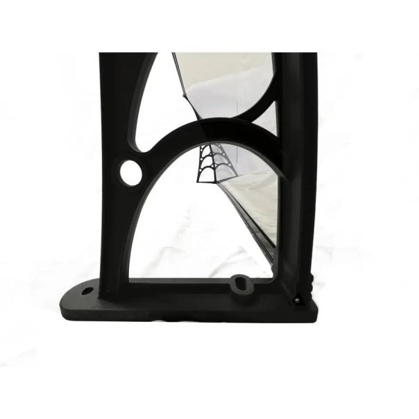 SUPERGARDEN Aluminijumska Nadstrešnica 150x80cm Providna Pun Polikarbonat - 1575-1