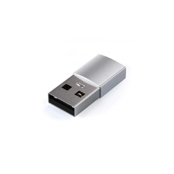 SATECHI Aluminum Type-A to Type-C Adapter, siva - 158606