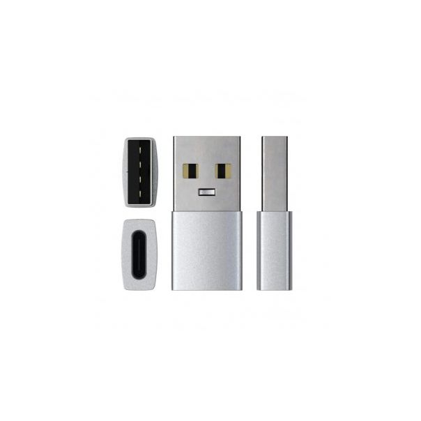 SATECHI Aluminum Type-A to Type-C Adapter, siva - 158606