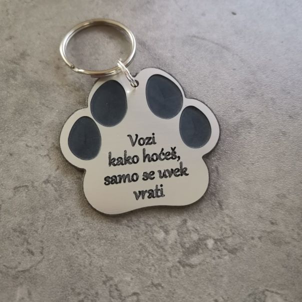 Happy Pumpkin Privezak za ključeve Vozi kako hoćeš - šapica P305 - P305