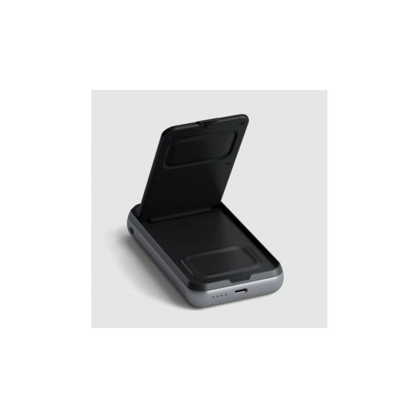 SATECHI Power bank Duo bežični 10000 mAh Stand, siva - 158936