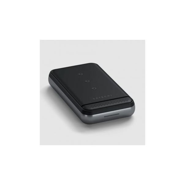 SATECHI Power bank Duo bežični 10000 mAh Stand, siva - 158936