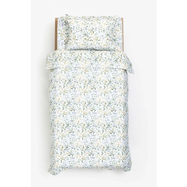 STEFAN Komplet krep posteljine 140x200cm Oliva - 159-1224