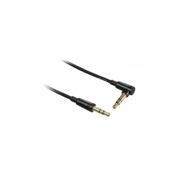 HAMA Kabl Flexi-Slim Spiralni, 3.5-3.5mm, 90°, 0.75m - 159340