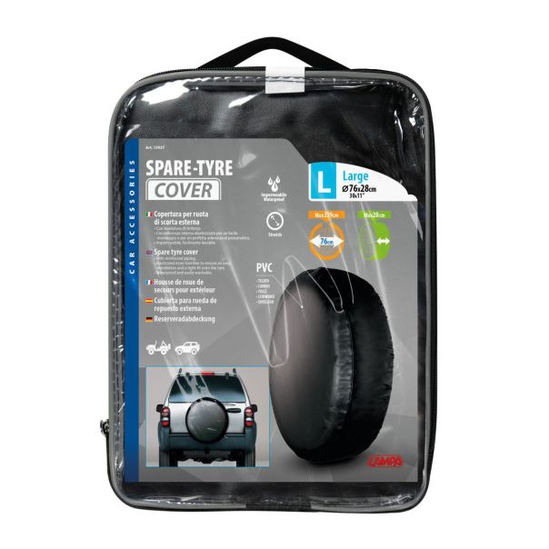 LAMPA ACCESSORIES Navlaka za rezervni točak za džipove 76X28cm - 15937