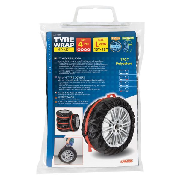 LAMPA ACCESSORIES Navlaka za čuvanje auto guma set 4kom 13-19