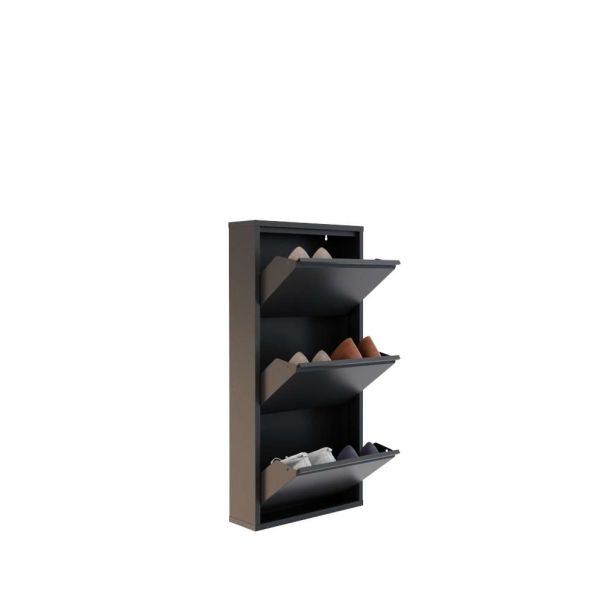 HANAH HOME Cipelarnik Metal, antracit - EP3056529
