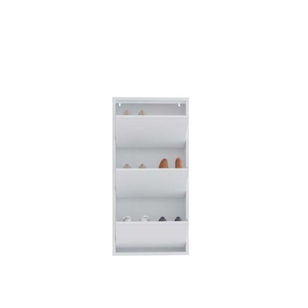 HANAH HOME Cipelarnik Metal, bela - EP3056532