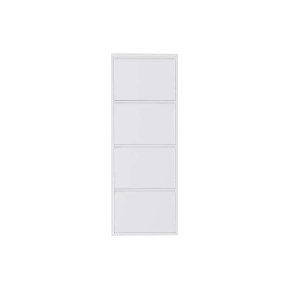 HANAH HOME Cipelarnik Metal, bela - EP3056538