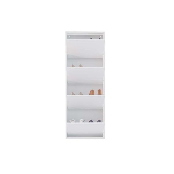 HANAH HOME Cipelarnik Metal, bela - EP3056538