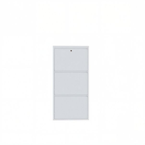 HANAH HOME Cipelarnik Locking Metal, bela - EP3056550