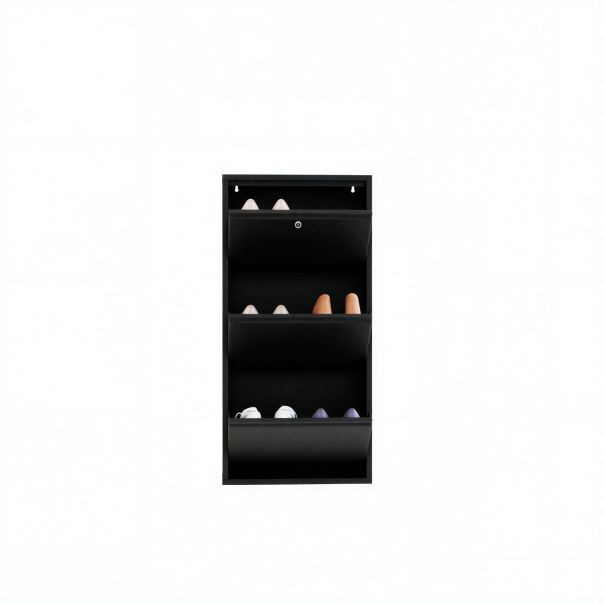 HANAH HOME Cipelarnik Locking Metal, crna - EP3056553