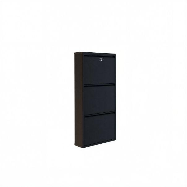 HANAH HOME Cipelarnik Locking Metal, crna - EP3056553