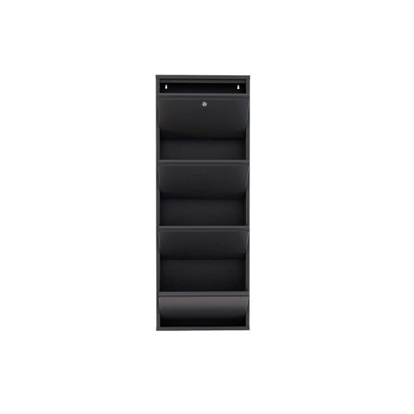 HANAH HOME Cipelarnik Locking Metal, antracit - EP3056556