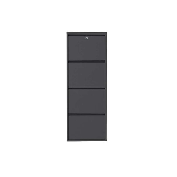 HANAH HOME Cipelarnik Locking Metal, antracit - EP3056556