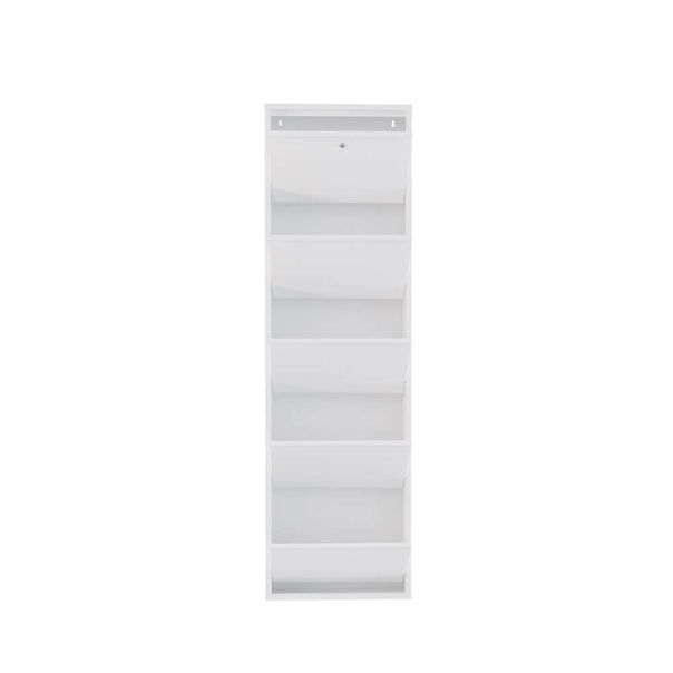 HANAH HOME Cipelarnik Locking Metal, bela - EP3056565