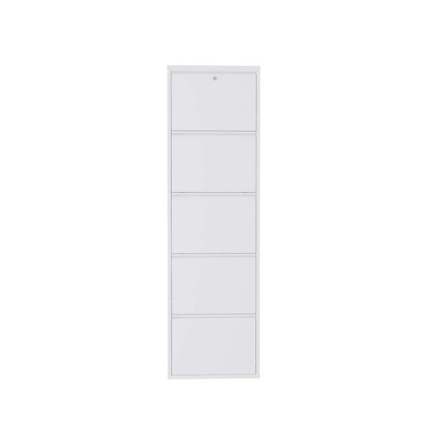 HANAH HOME Cipelarnik Locking Metal, bela - EP3056565