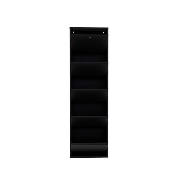 HANAH HOME Cipelarnik Locking Metal, crna - EP3056568