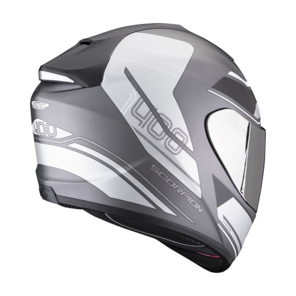 SCORPION Exo-1400 evo air vittoria matt silver white - 15SCO114384208