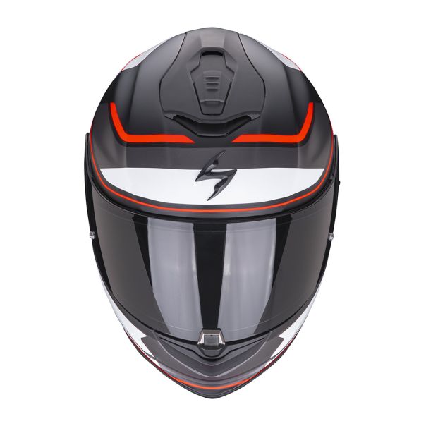 SCORPION Exo-1400 evo air vittoria matt black white - 15SCO114384227