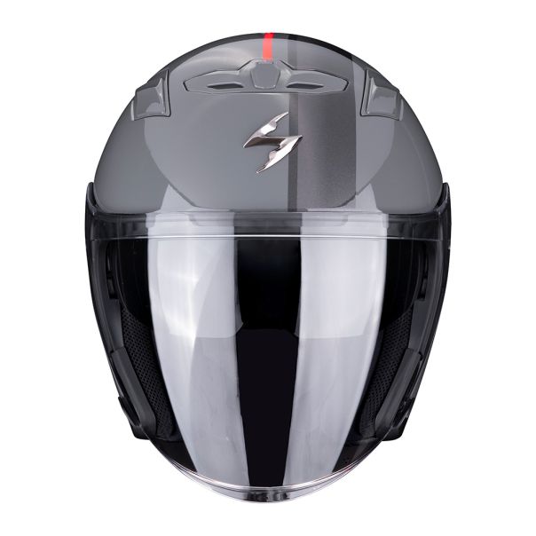 SCORPION Exo-230 sr cement grey red kaciga - 15SCO23388246