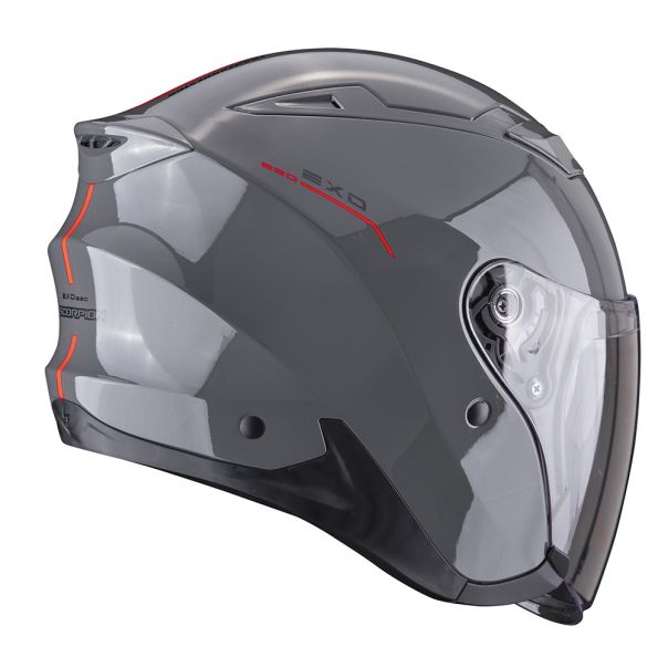 SCORPION Exo-230 sr cement grey red kaciga - 15SCO23388246
