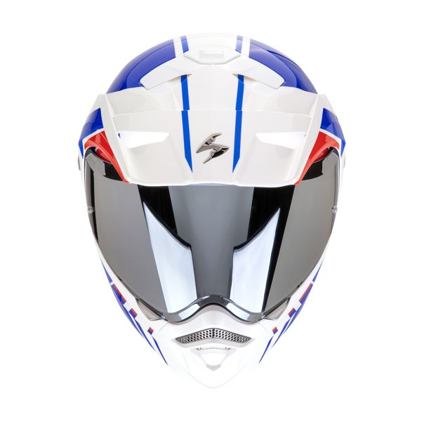 SCORPION Adx-2 lewis white-blue-red kaciga - 15SCO89504263