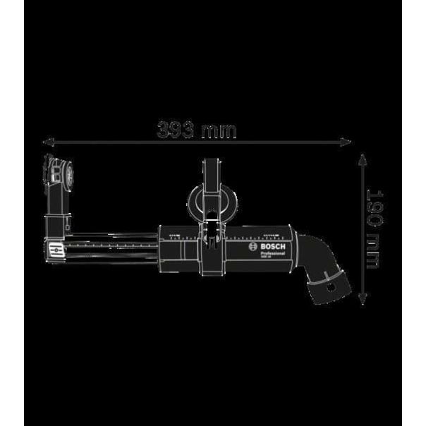 BOSCH Sistem usisavanje za bušenje GDE 16 Cyl bez prašine za vibracione bušilice - 1600A001FJ