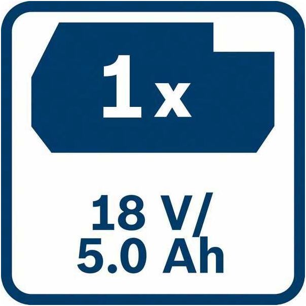 BOSCH baterija - akumulator GBA 18V 5,0Ah (1600A002U5) - 1600A002U5