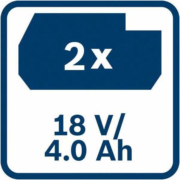 BOSCH Set 2 x akumulator ProCORE 18V 4,0 Ah + punjač GAL 1880 CV (1600A016GF) - 1600A016GF