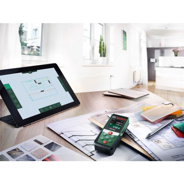 BOSCH Digitalni laserski daljinomer PLR 30 C sa Bluetooth tehnologijom , 30m - 0603672120