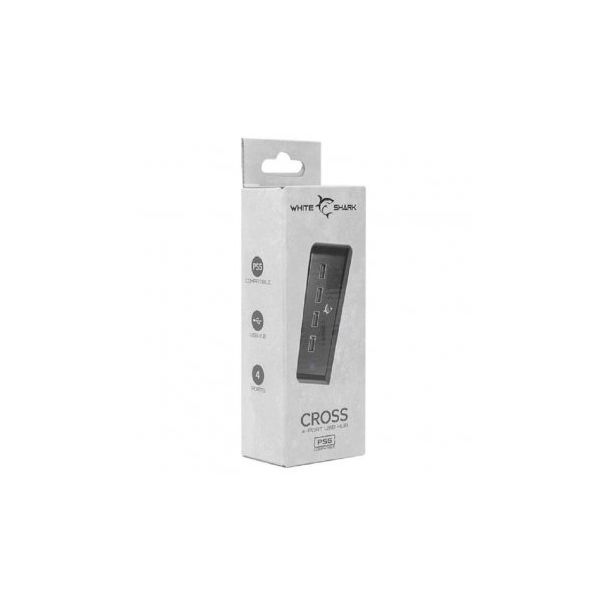 WHITE SHARK WS PS5 0576 CROSS, 4 - Port USB Hub - 160659