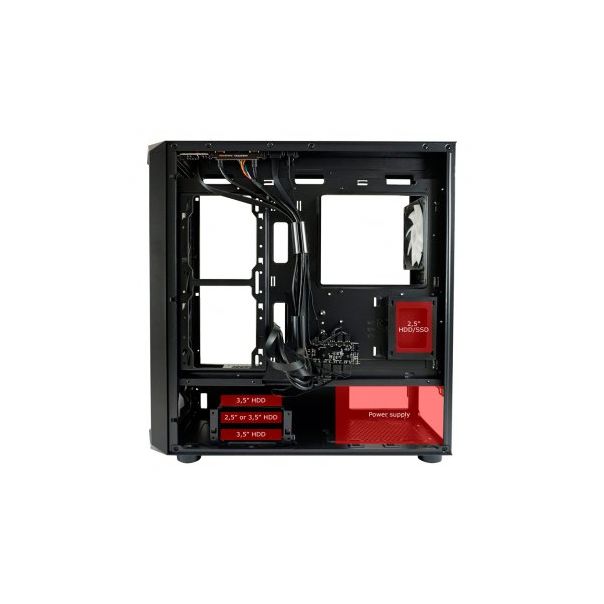 LC POWER Gaming 804B Obsession_X ATX gaming kućište - 160673
