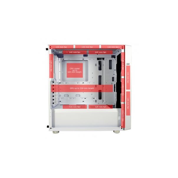 LC POWER Gaming 714W Gacrux X ATX gaming kućište - 160692