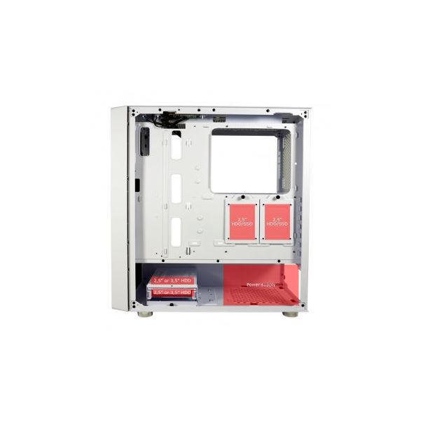 LC POWER Gaming 714W Gacrux X ATX gaming kućište - 160692