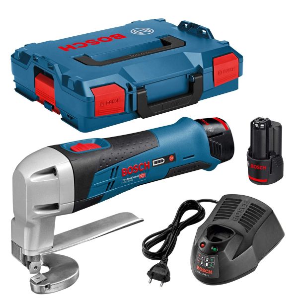 BOSCH Akumulatorske makaze za lim GSC 12V-13, 2x2.0Ah - 0601926108