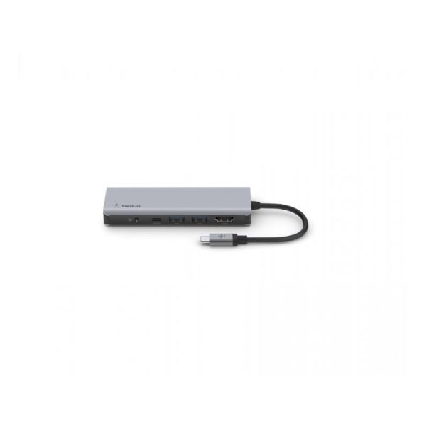BELKIN Adapter Connect USB-C 7in1 Multiport, siva - 160722