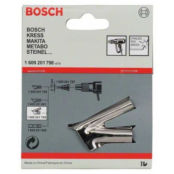 BOSCH Papuča za zavarivanje 1609201798, 10 mm - 1609201798