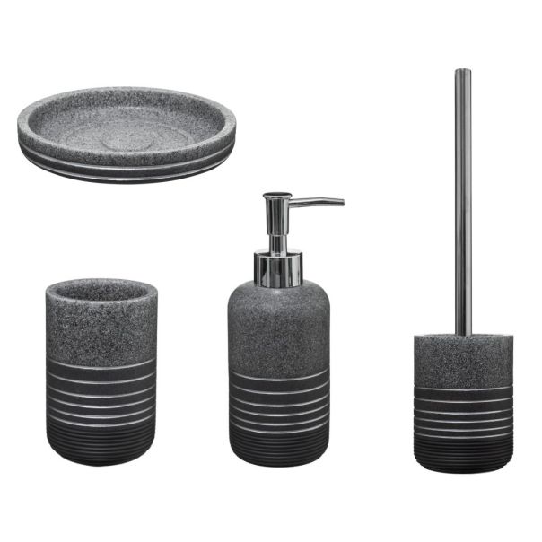 FIVE Dozer za sapun 6.5x19cm Silv, siva - 160958