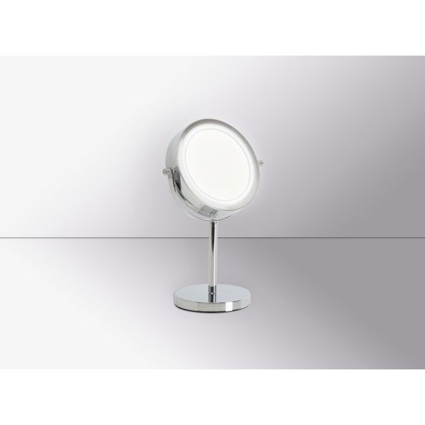 FIVE Ogledalo sa LED svetlom 19x3.4x29.5cm, srebrna - 160974-1