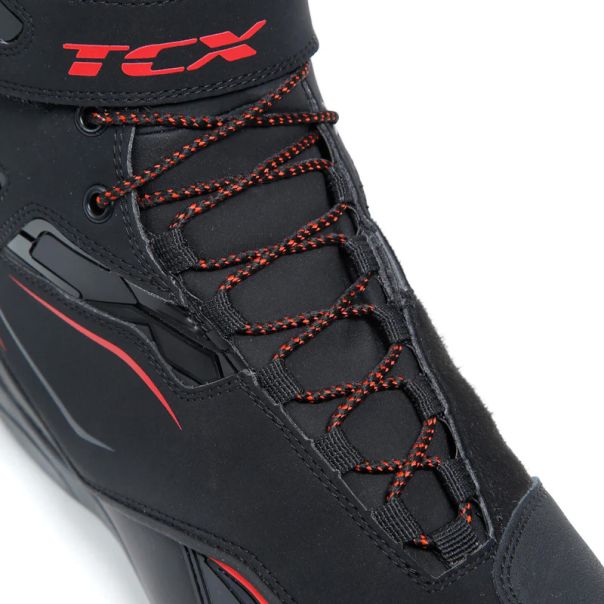 TCX ZETA WATERPROOF crno crvene moto patike - 16162TCXBRD