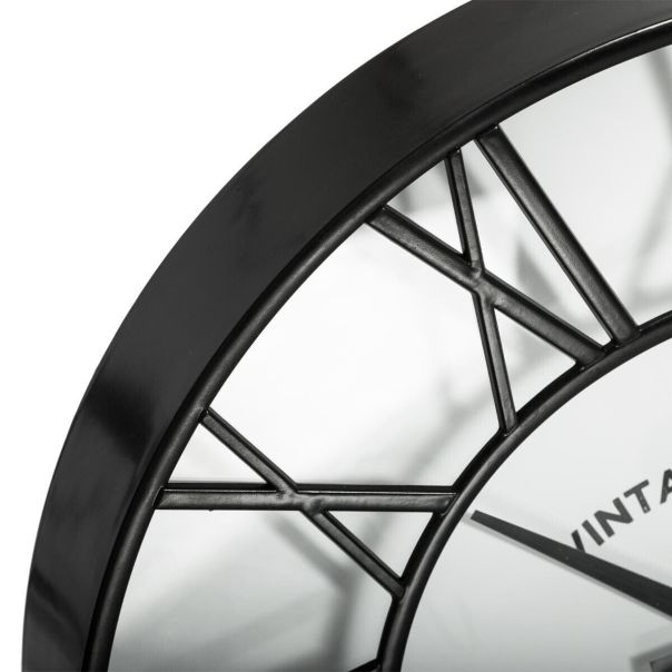 ATMOSPHERA Zidni sat 35.4x4.8cm crni - 162245