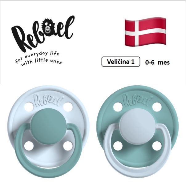 REBAEL varalice za bebe, 0-6 mes, 2 komada, Petrolej plava, RBL16331366 - EP3221636